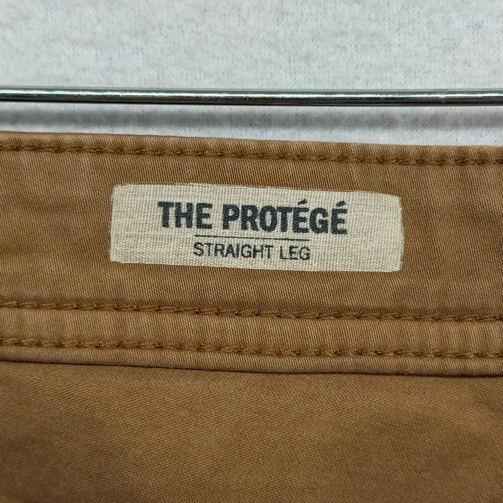 ADRIANO GOLDSCHMIED Jeans Mens 34x34 The Protege Stretch Cotton Brown USA VTG